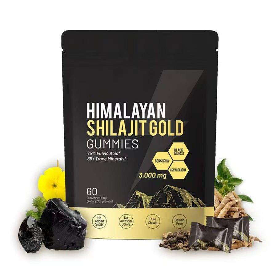 Himalayan Shilajit Gummies with Ashwagandha & Gokshura