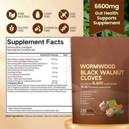 Revive™ Absinthium Black Walnut Soft Capsules
